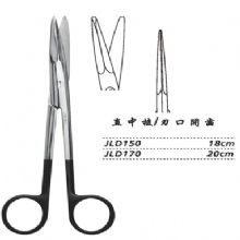 金鐘組織剪JLD150 18cm 直中棱 刃口開齒（綜合）