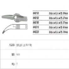 上海金鐘顯微止血夾W40160 彎L37 網齒