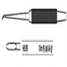 金鐘鼻剝離器HBL090 19cm 彎長圓形 頭寬 1HB版鼻剝離器